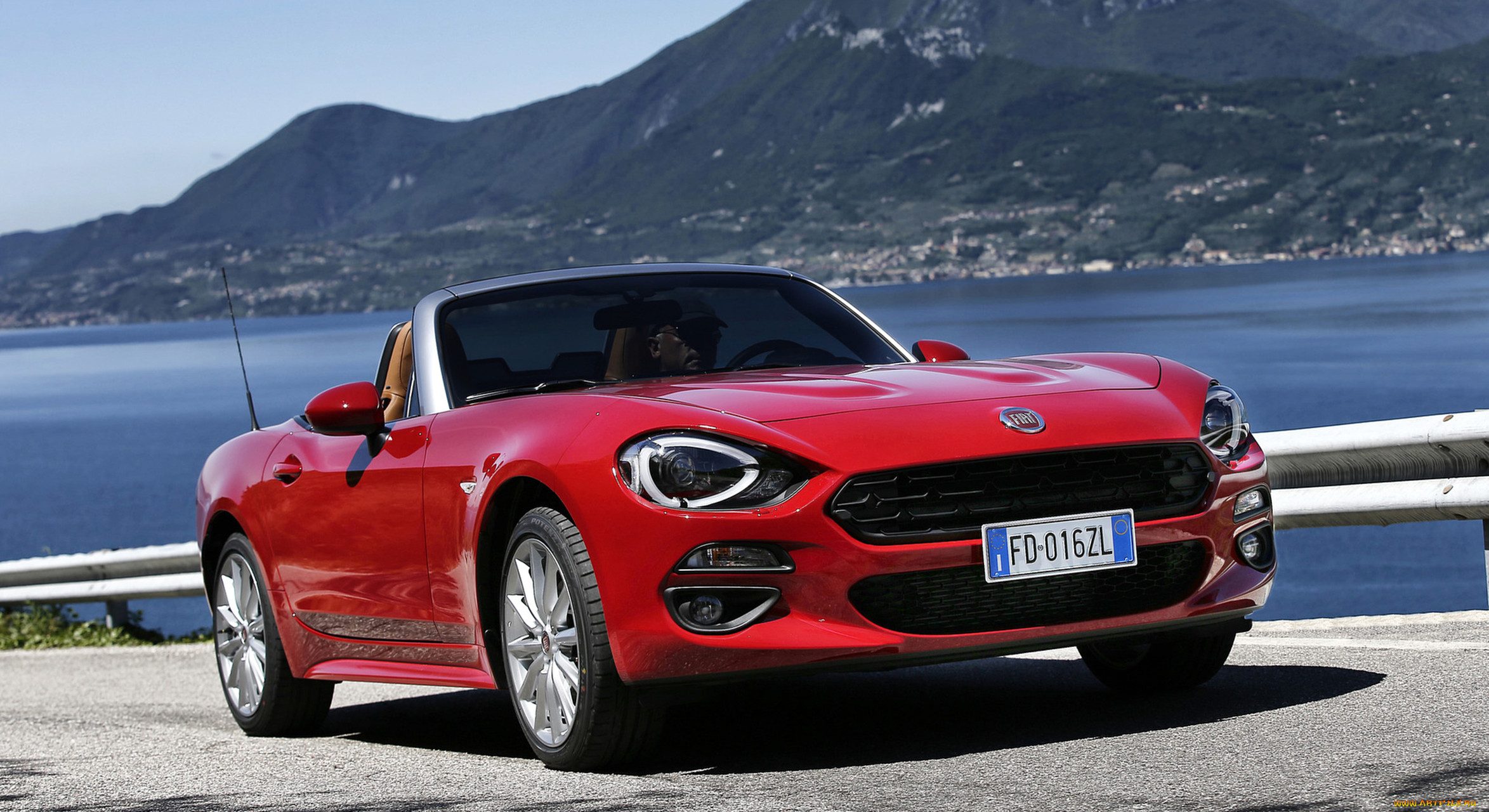 fiat 124 spider red 2017, , fiat, spider, 124, , 2017, red
